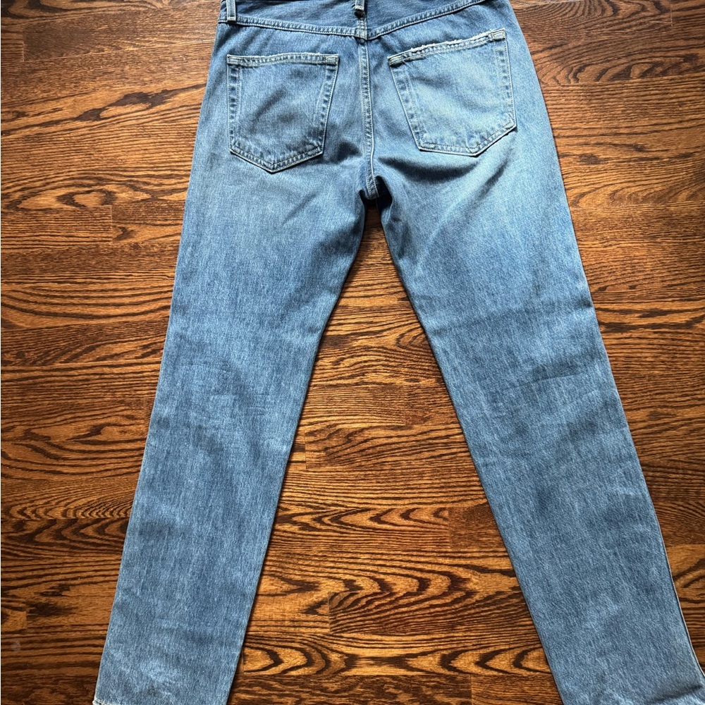 AMO Women's Boot Cut Jeans - Light Blue - Picture 3 of 4